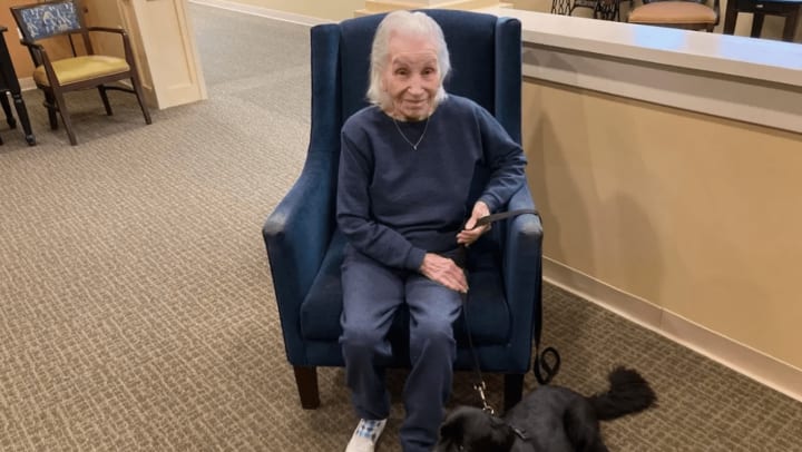 Porter Place Memory Care Clara Robertson Celebrating 100th Birthday