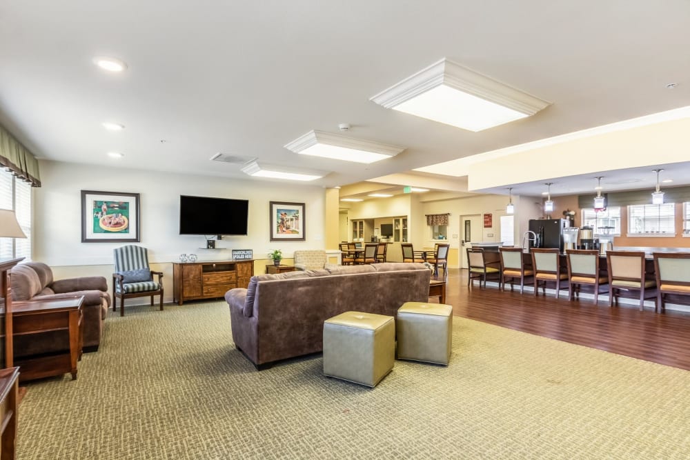 multi-purpose seating area