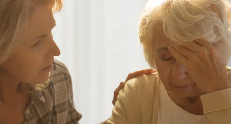 Dealing with agitation with a loved one with dementia