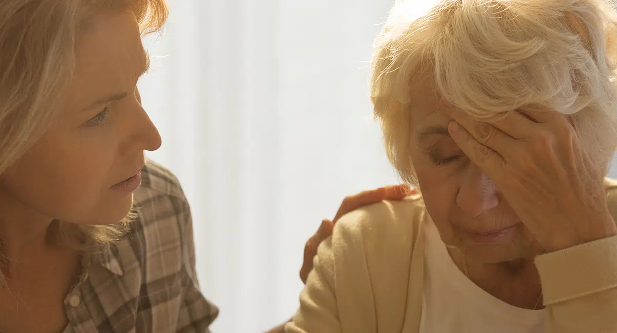 Dealing with agitation with a loved one with dementia