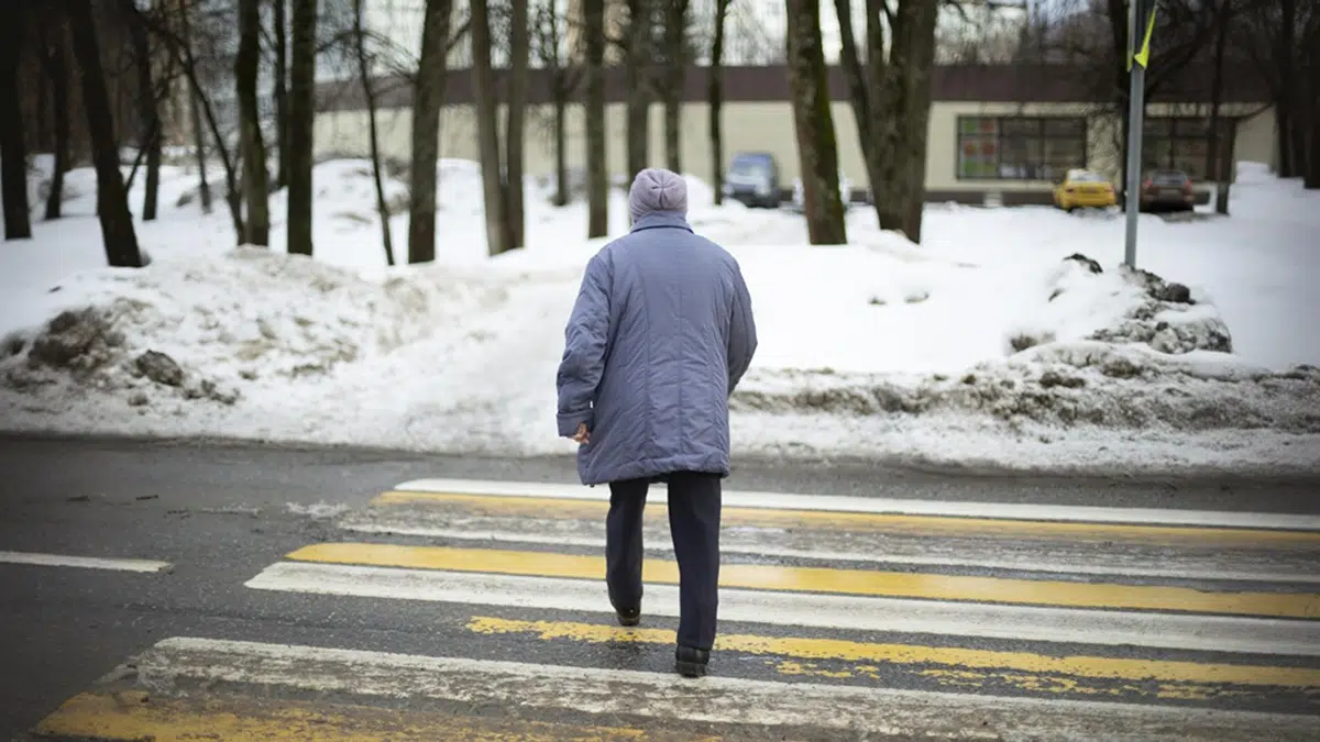 Dangers of winter wandering for an individual with dementia