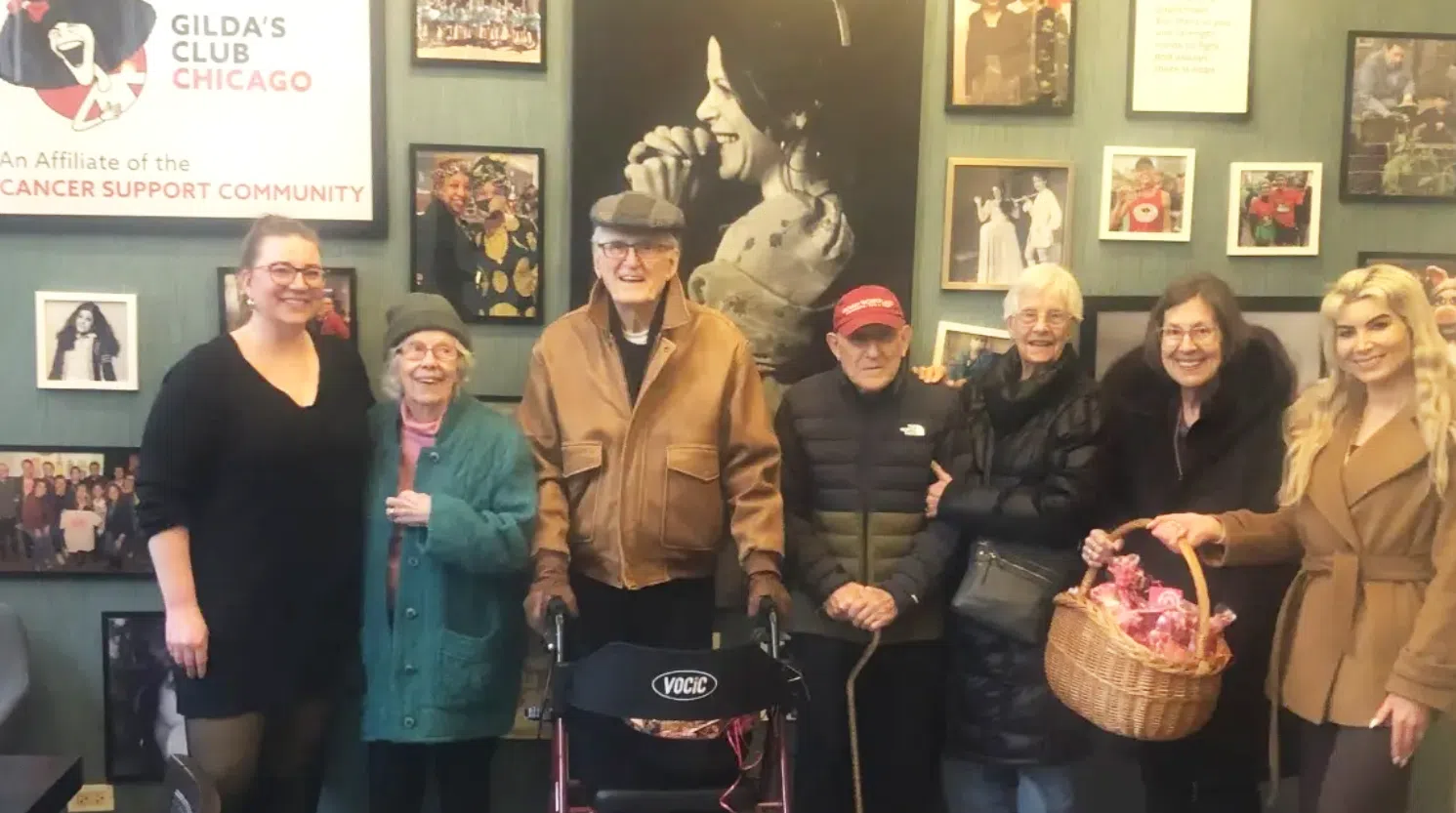 Emerald Place Memory Care donates items to Gildas Club Chicago in honor of World Cancer Day