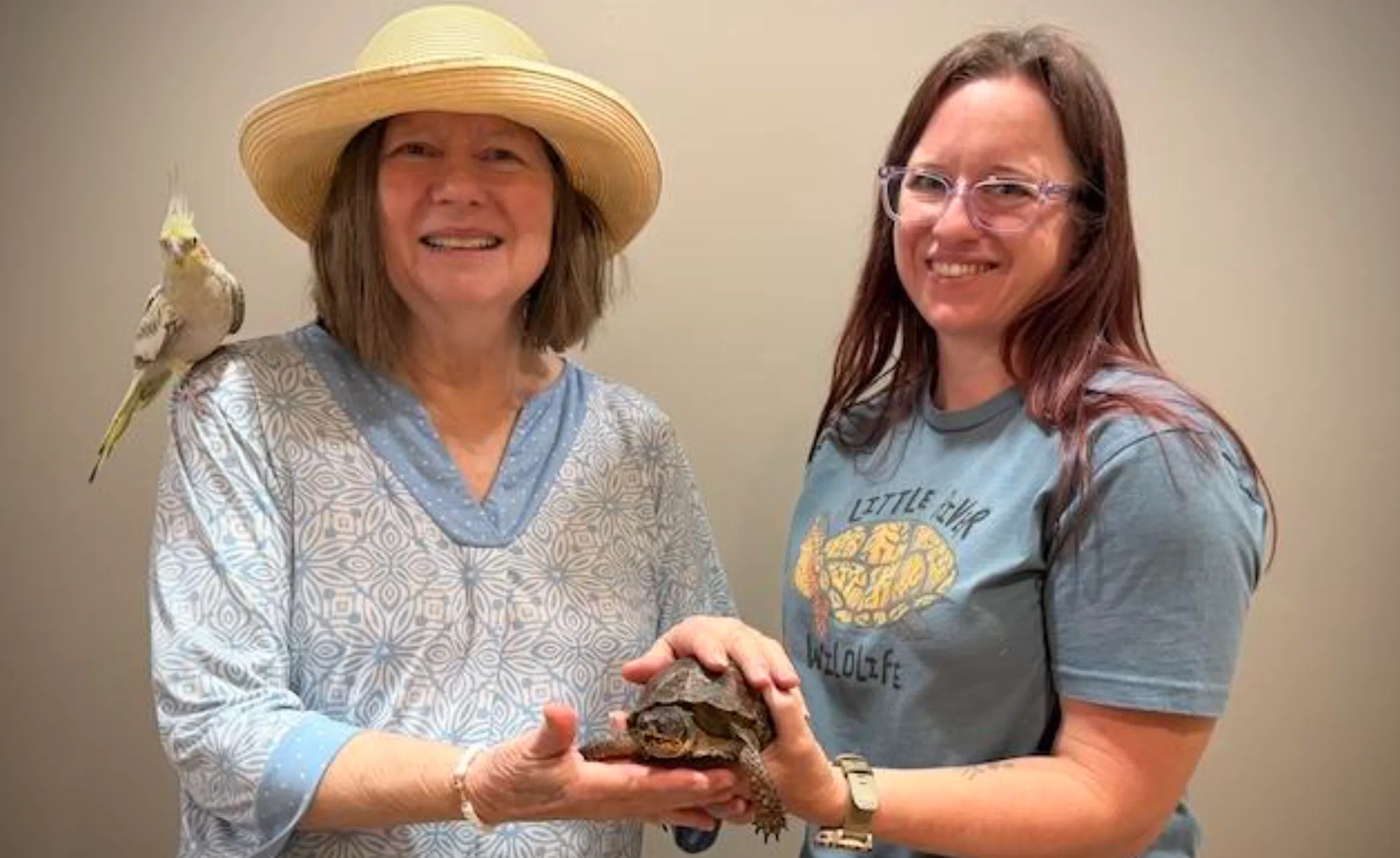 Residents of Concord Place Memory Care support local wildlife rehab center