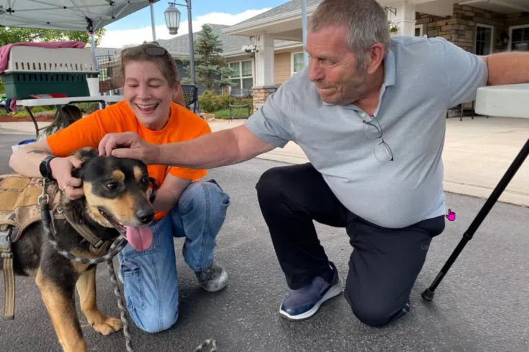 Willowbrook Place Memory Care Partners with Operation 4 Paws For a Special Adoption Event